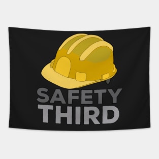 Safety Third Tapestry