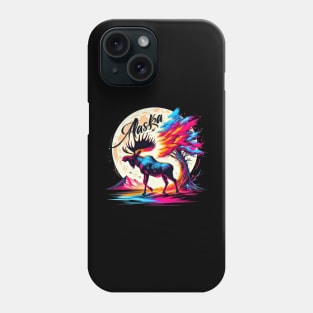 Alaska Moose Phone Case