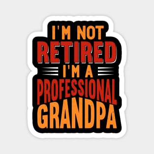 Professional Grandpa Magnet