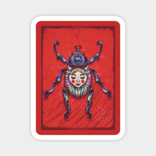 Surreal Insects - Matryoshka Magnet