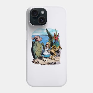 Alice and the Mock Turtle Phone Case