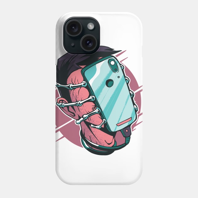 Phone Facehugger Phone Case by lordambyar