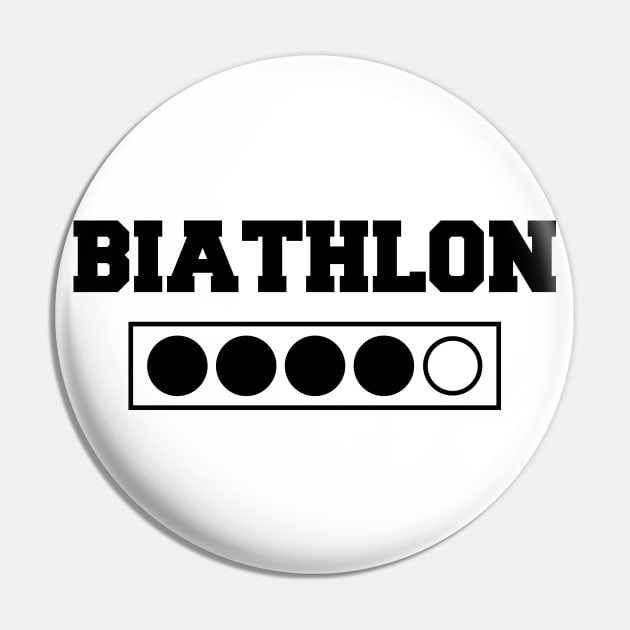 Biathlon Pin by KC Happy Shop