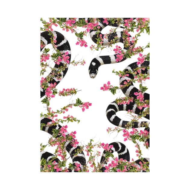 Snake Floral by ruifaria