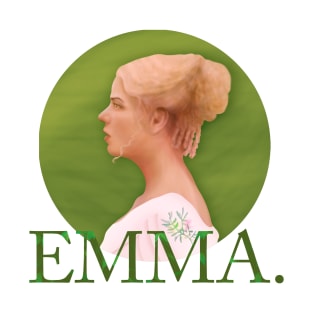 EMMA. (2020) Green Circular Poster T-Shirt