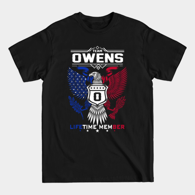 Disover Owens Name T Shirt - Owens Eagle Lifetime Member Legend Gift Item Tee - Owens - T-Shirt