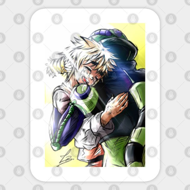 Meruem And Komugi Hunter X Hunter Sticker Teepublic