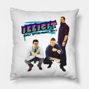 Illicit Tour T-shirt Pillow