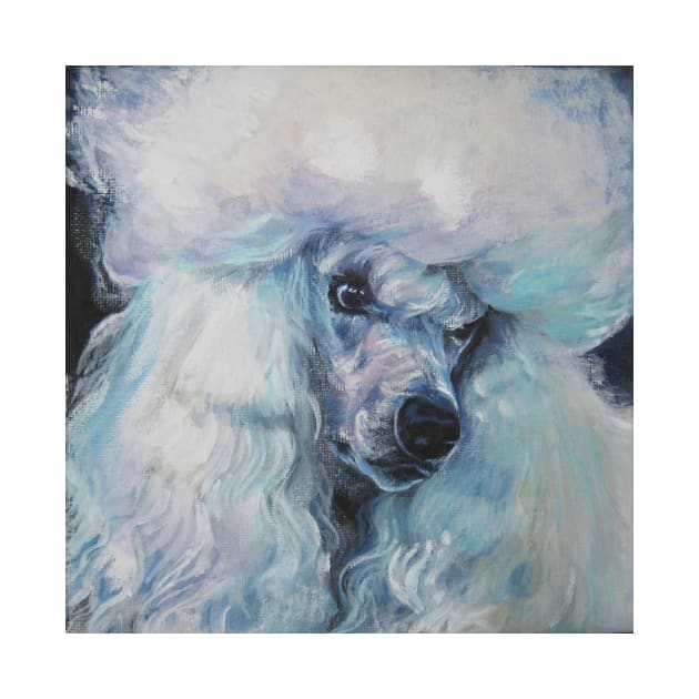 Poodle Fine Art Painting by LASHEPARD