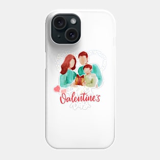 Valentines Day T-Shirt Phone Case