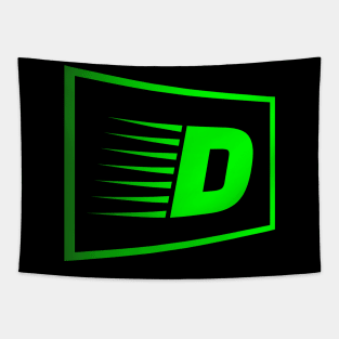 Letter D Letter Art Tapestry