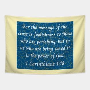 Bible Verse 1 Corinthians 1:18 | Christian Tapestry