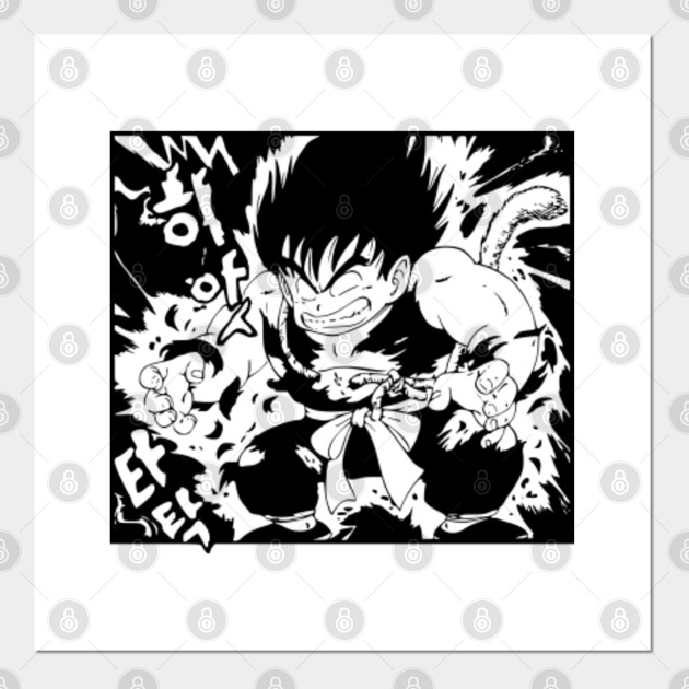 Great Ape Goku Korean Version Dragon Ball Posters And Art