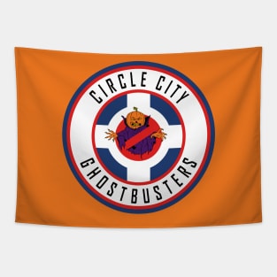 Circle City Halloweenbusters Tapestry