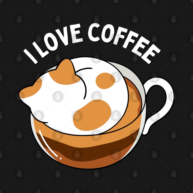 In need of coffee lover coffee addict Funny tired exhausted kitty by BoogieCreates