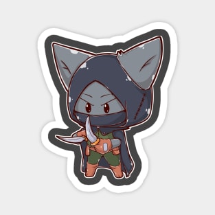 Rogue Meowster Magnet