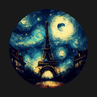 Paris Starry Night T-Shirt