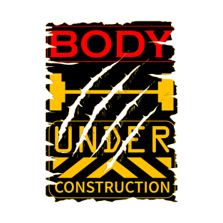 Body under construction patch design T-Shirt