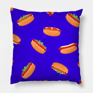 Hot Dogs Pillow