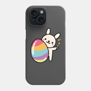 Easter Bunny Egg Painting Easter Egg Cute Adorable Colorful East Gift Easter Party Shirt Easter Design Phone Case