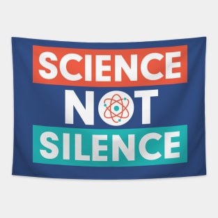 Science Not Silence Tapestry