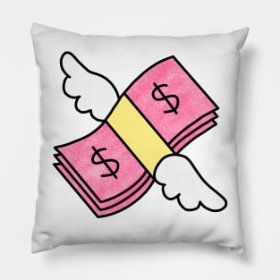 Money wings Pillow