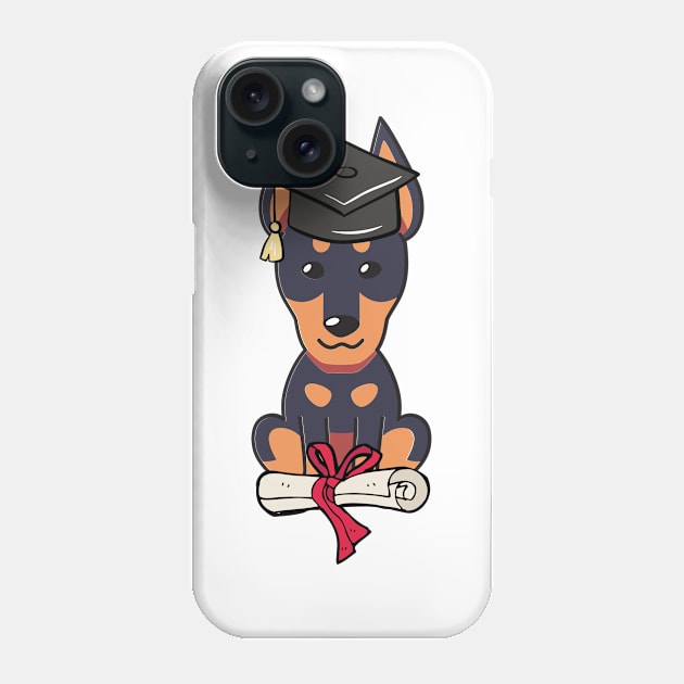 Funny dog is graduating Phone Case by Pet Station