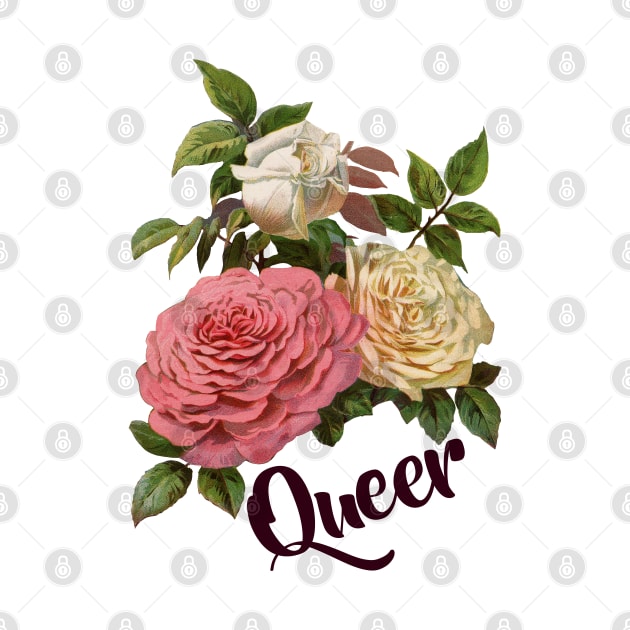 Queer Vintage Floral by DankFutura