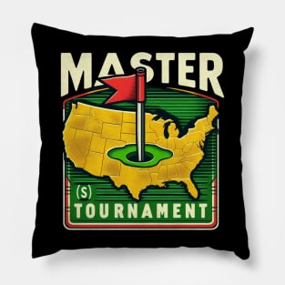 Masters Golf Tournament Pillow