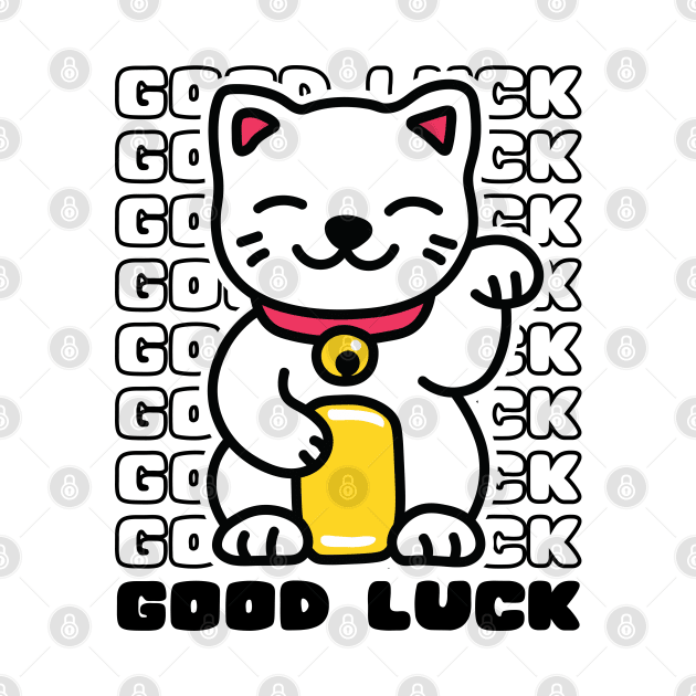 good luck cat by abstractsmile