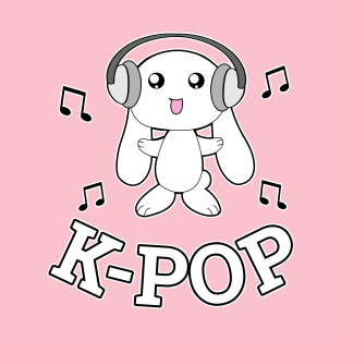 K-pop Bunny Design T-Shirt