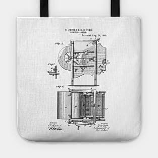 Grain Separator Vintage Patent Hand Drawing Tote