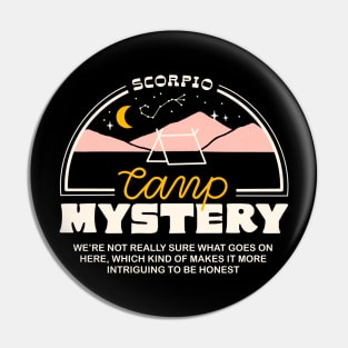 Scorpio Camp Mystery Pin