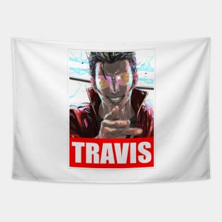 Travis No More Heroes 3 Tapestry