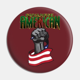 Guyanese American Pin