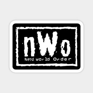 Nerd World Order Magnet