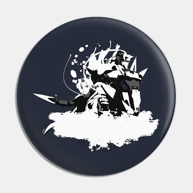 Elric Brothers black/white version Pin by kurticide