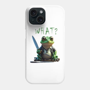 frog what ✅ Phone Case