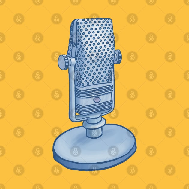 Retro microphone by ElectronicCloud