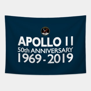 Apollo 11 Moon Landing 50th Anniversary Tapestry