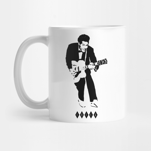Chuck Berry Chuck Berry Mug Teepublic Add everything but the berries, mix. teepublic