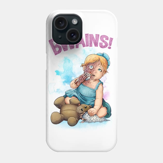 Bwains! Phone Case by FlylandDesigns