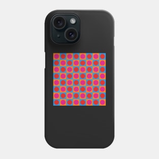 abstract minimalist geometrical modern op art design Phone Case