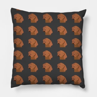 Wyatt the Vizsla Dog Pillow