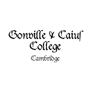 Cambridge Gonville & Caius College Medieval University T-Shirt