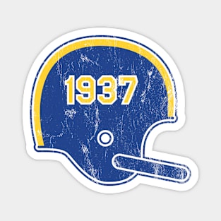 Los Angeles Rams Year Founded Vintage Helmet Magnet