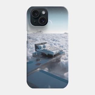 above the clouds Phone Case