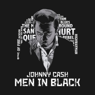johnny cash art visual T-Shirt