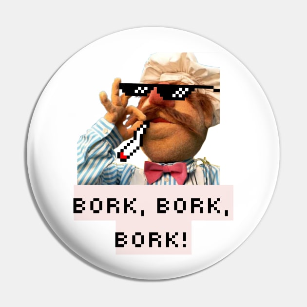 Swedish Chef Pin by ArtJoy