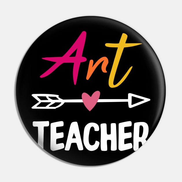 Art Teacher Gift Pin by Daimon